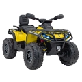 Quad na akumulator dla dzieci Can Am Outlander ATV z pilotem Żółty DK-CA005.2.4GHZ
